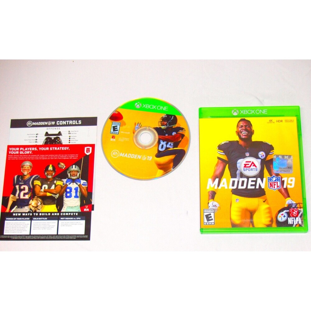 Madden NFL 19 (Microsoft Xbox One, 2018) Complete CIB | Tested